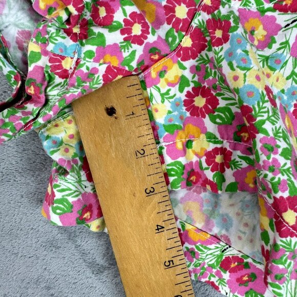 LILLY PULITZER Womens Floral Multicolor Mini Summer Shorts Cute Girly Short Sz 6 - Picture 7 of 7